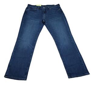 Levi's Premium 511 Slim Fit Flex Stretch Dark Wash Blue Men's Size 36 x 30